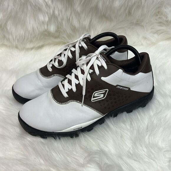 Sketchers go golf Storie spike-less leather shoes Size 9 - Picture 2 of 12